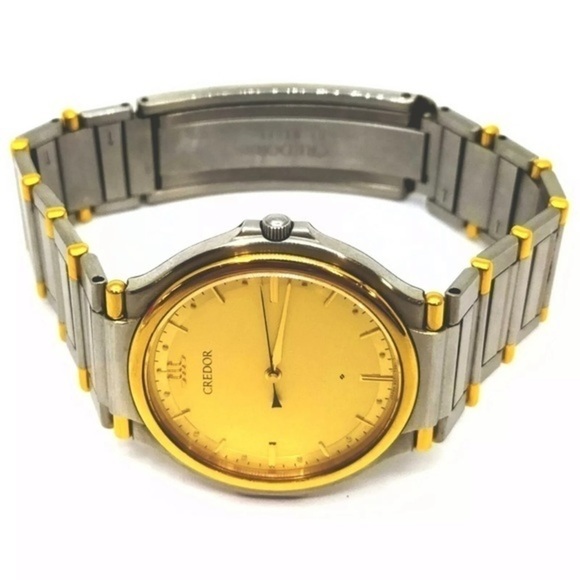 Seiko Credor 22k Bezel Watch - Picture 3 of 11